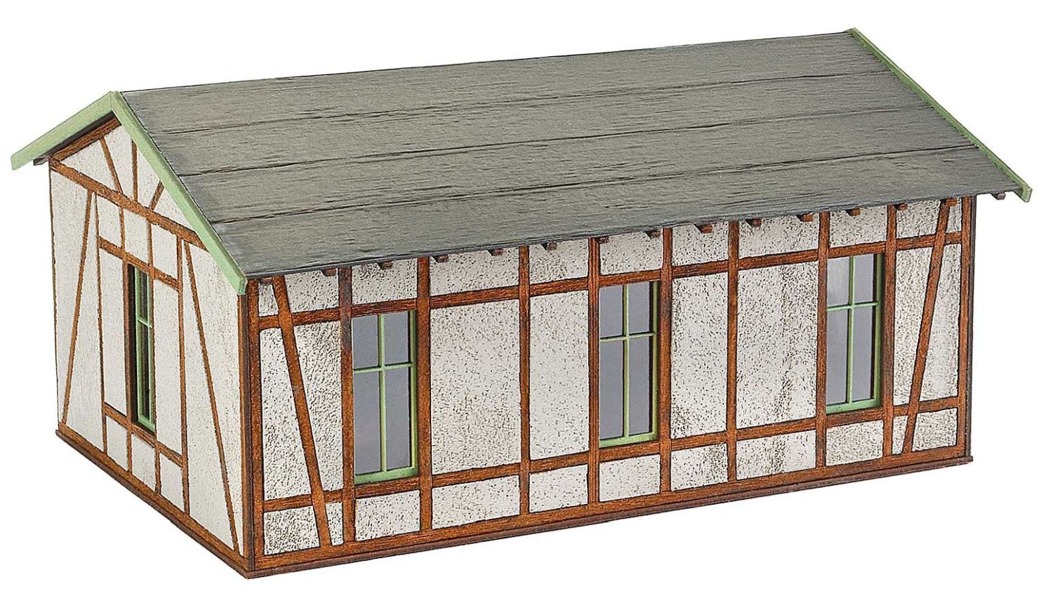 Vollmer 45640 - Werkstatt mit Putz-/Fachwerkfassade Vollmer 45640 - Werkstatt mit Putz-/Fachwerkfassade