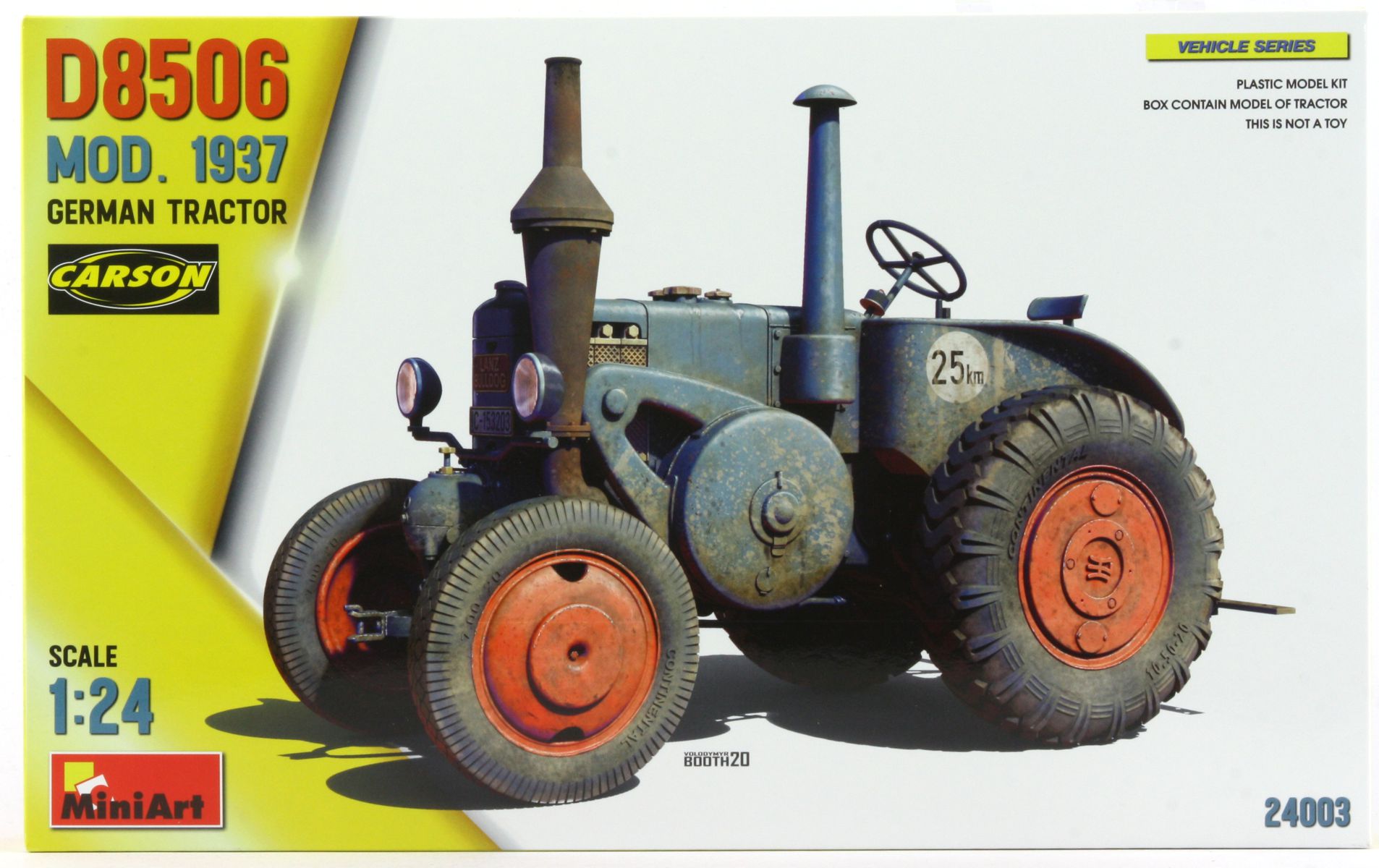 MiniArt 24003 - Lanz Bulldog Traktor D8506, 1937