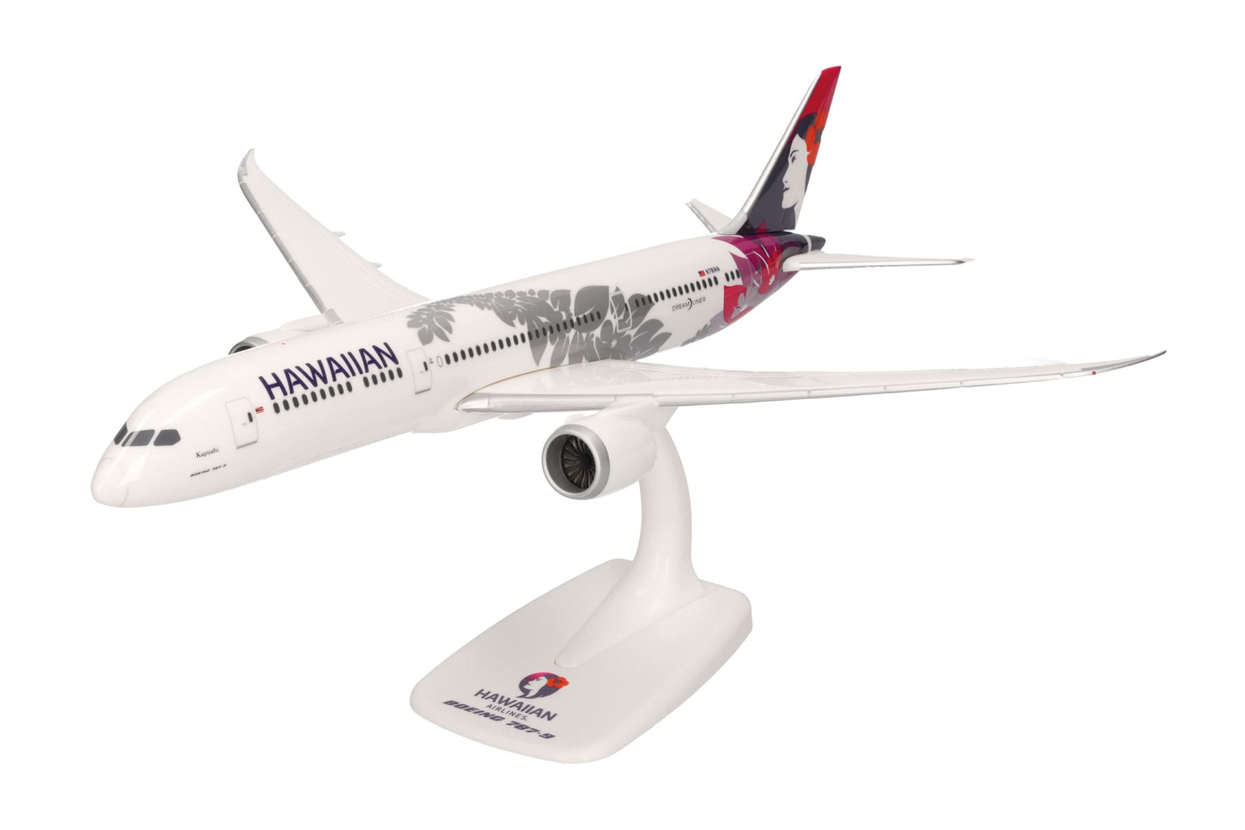 Herpa 614405 - Hawaiian Airlines Boeing 787-9 Dreamliner – N781HA "Kapuahi"