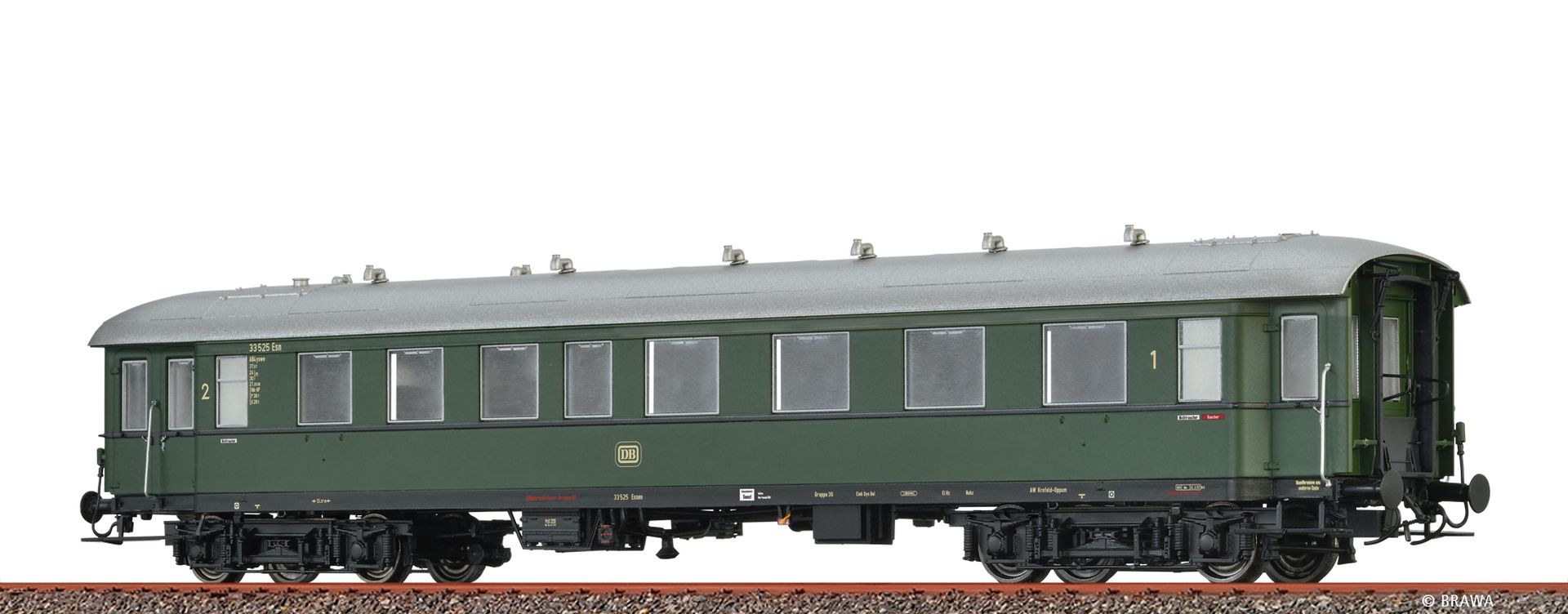 Brawa 46217 - Eilzugwagen AB4yswe, DB, Ep.III, AC-Innenbeleuchtung