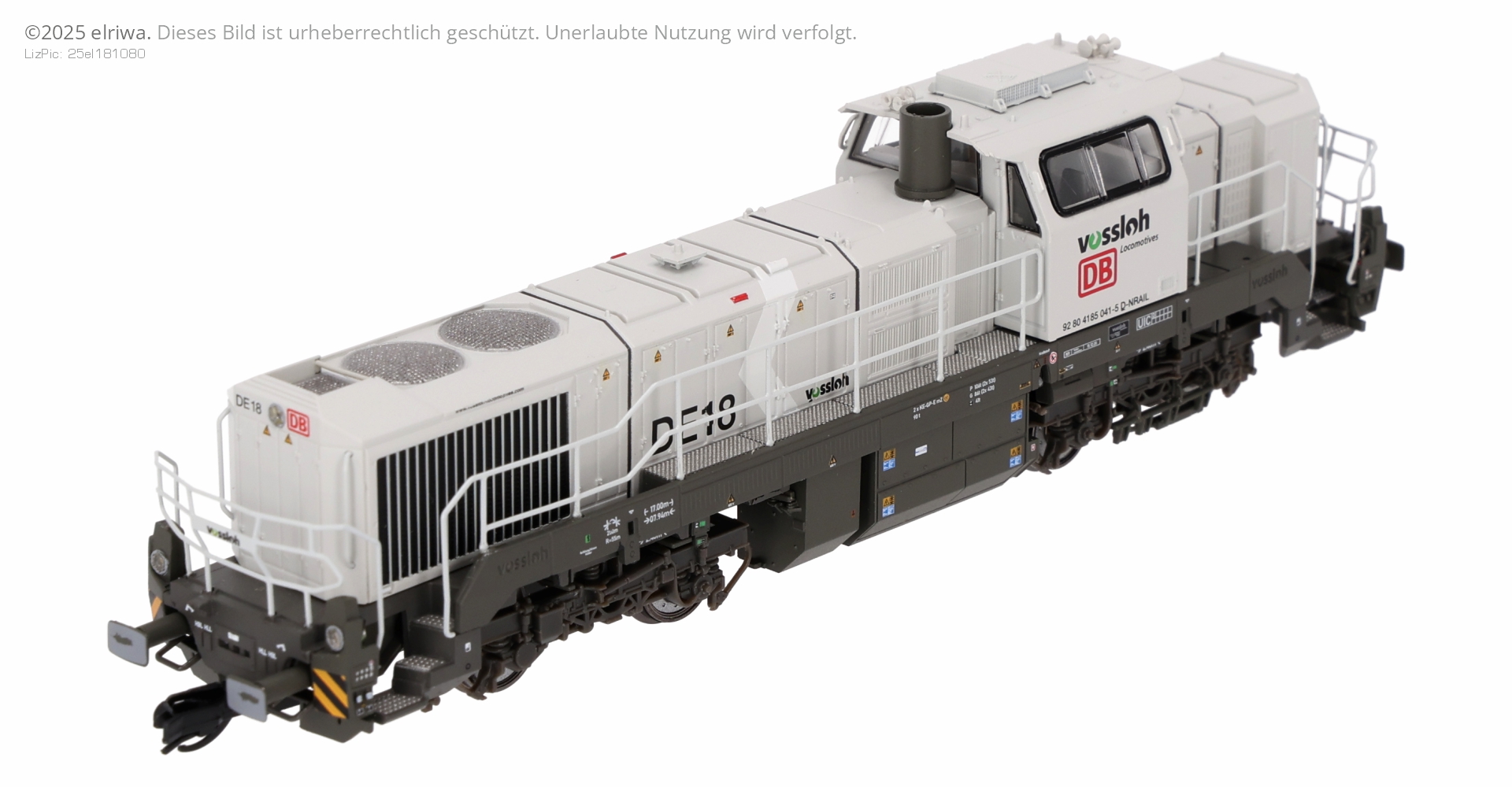 Arnold HN9058S - Diesellok DE 18, DBAG-NorthRail, Ep.VI, DC-Sound