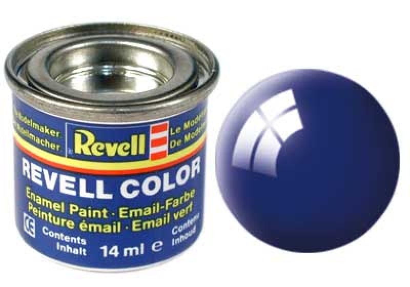 Revell 32151 - Ultramarinblau, RAL5002, glänzend, 14ml Revell 32151 - Ultramarinblau, RAL5002, glänzend, 14ml