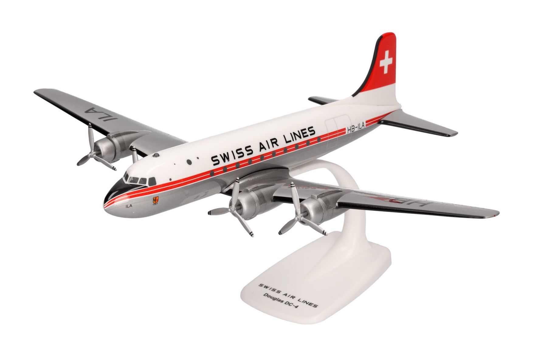 Herpa 614030 - Swissair Douglas DC-4