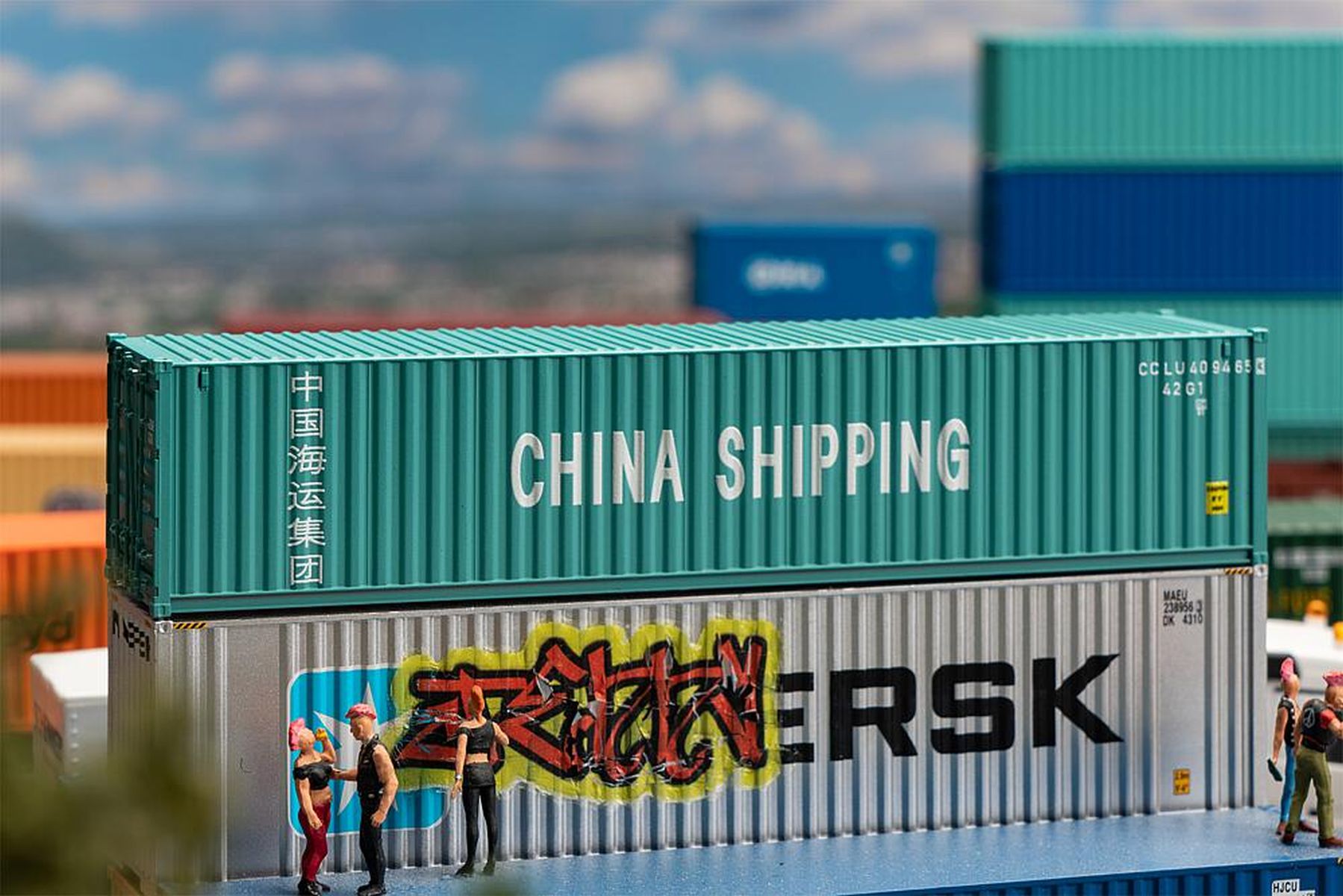 Faller 182101 - 40' Container CHINA SHIPPING Faller 182101 - 40' Container CHINA SHIPPING