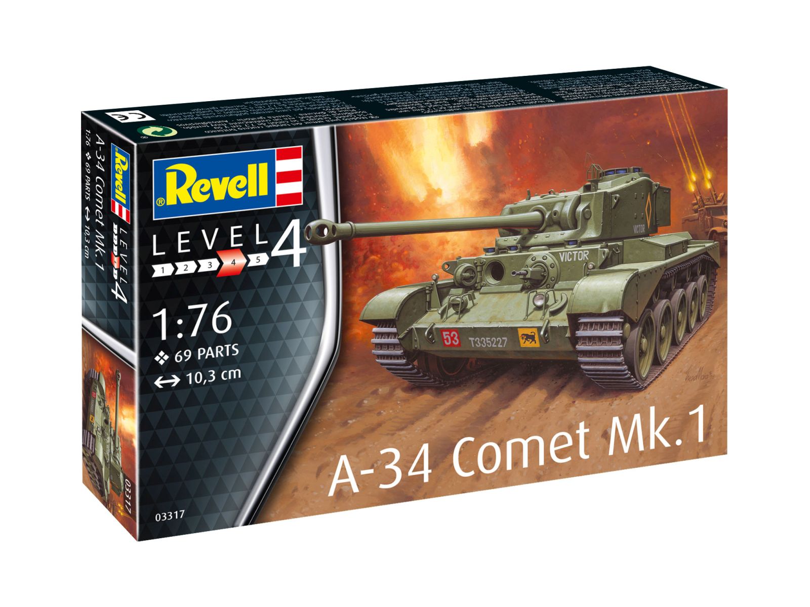 Revell 03317 - A-34 Comet Mk.1