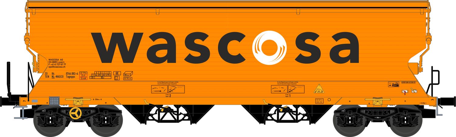 nme 509604 - Getreidewagen Tagnpps 95m³, WASCOSA, Ep.VI