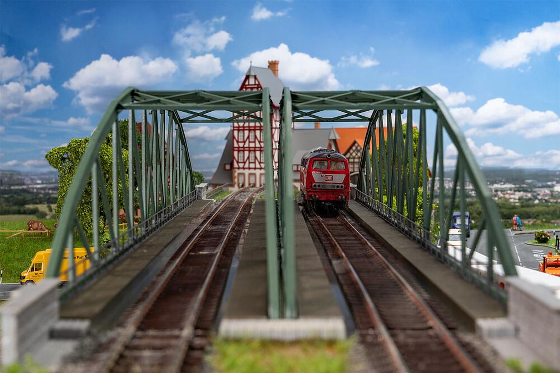 Faller 120507 - Bogenbrücke, 2-gleisig