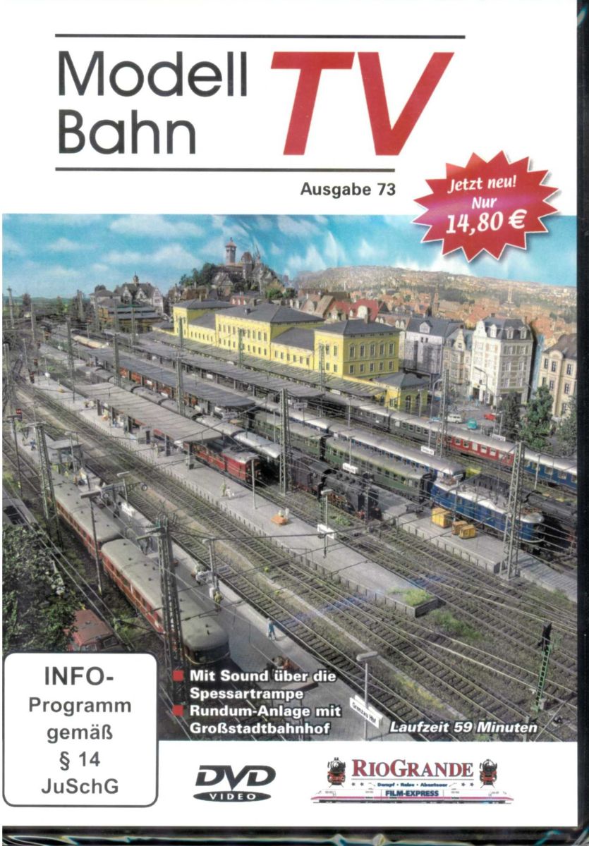 VGB 7573 - DVD - Modellbahn TV - Ausgabe 73