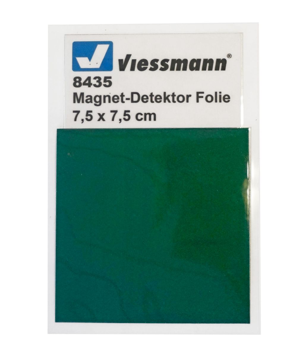 Viessmann 8435 - Magnet-Detektor Folie L 7,5 x B 7,5 cm