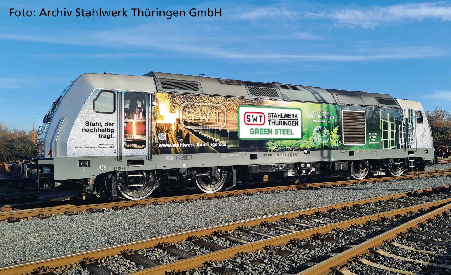 Piko 57345 - Diesellok Traxx, Stahlwerk Thüringen, Ep.VI, AC-Digital
