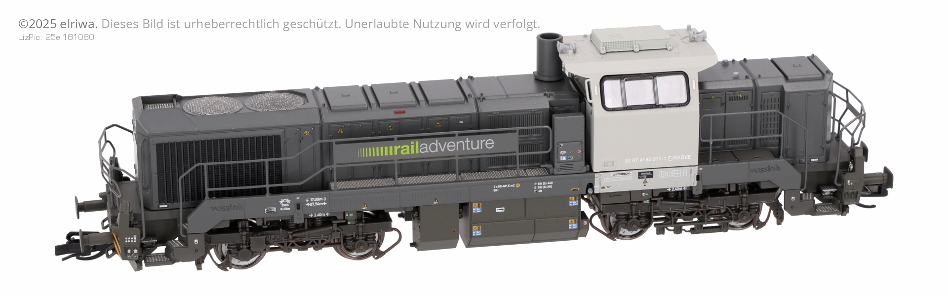 Arnold HN9059S - Diesellok DE 18, RailAdventure, Ep.VI, DC-Sound