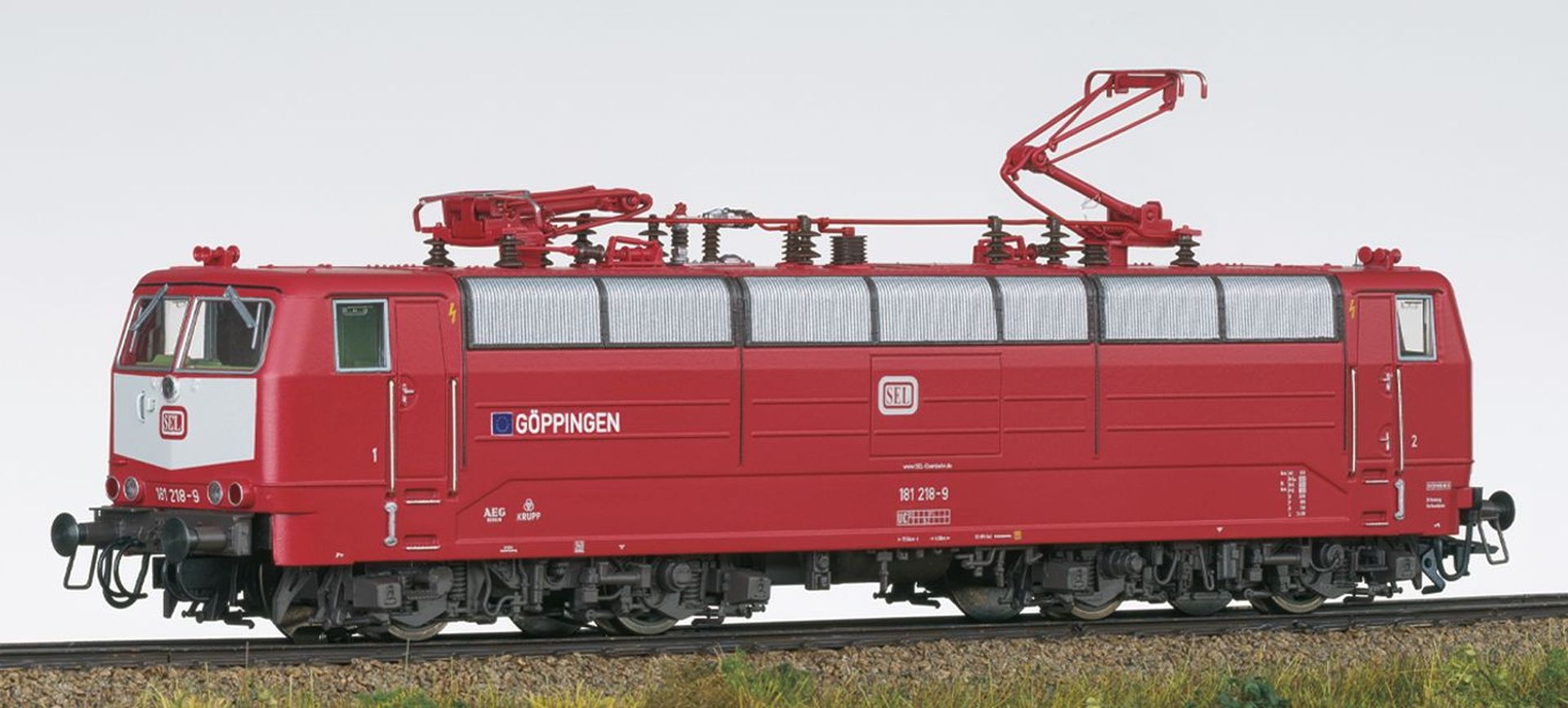 Märklin 39587 - E-Lok 181 218-9, SEL Göppingen, Ep.VI, MFX+-Sound Märklin 39587 - E-Lok 181 218-9, SEL Göppingen, Ep.VI, MFX+-Sound