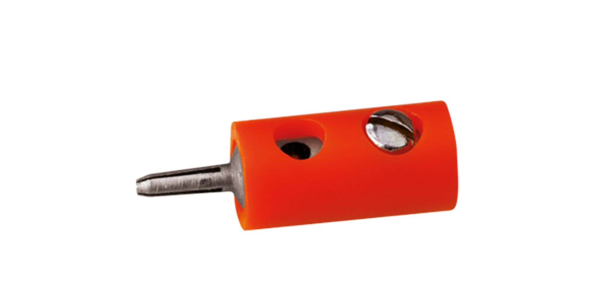 Brawa 3756 - 10 Bananenstecker 1,6mm, orange