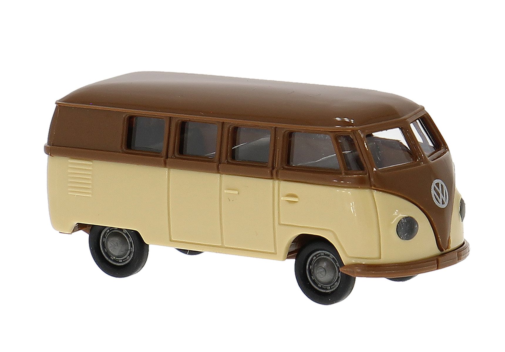 Brekina 31033 - VW T1a Kombi, braun/beige