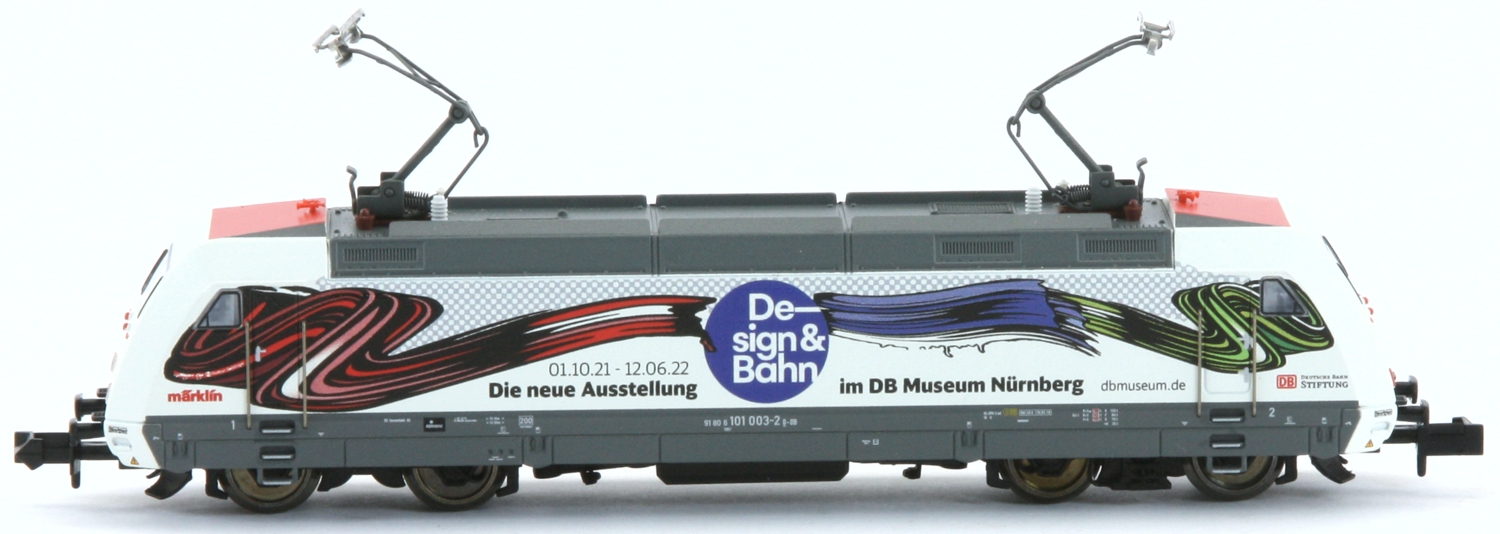 Trix 16087 - E-Lok BR 101 'Design & Bahn', DBAG, Ep.VI, DC-MFX-Sound