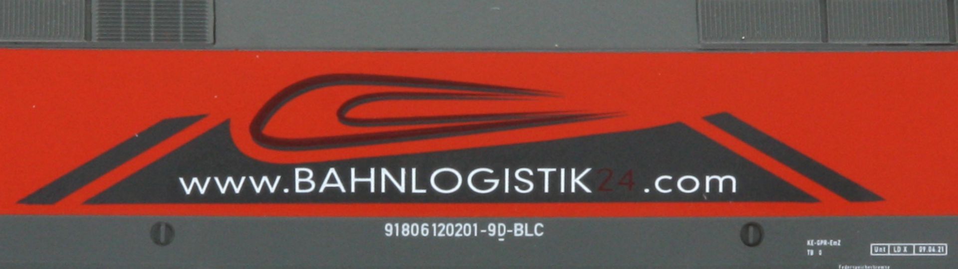 Beckmann 1011657 - E-Lok 120 201-9, Bahnlogistik24, Ep.VI, DC-Digital