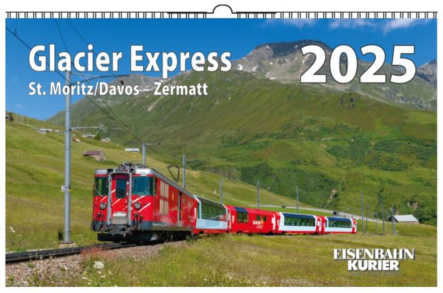 EK-Verlag 5941 - Kalender Glacier Express - 2025