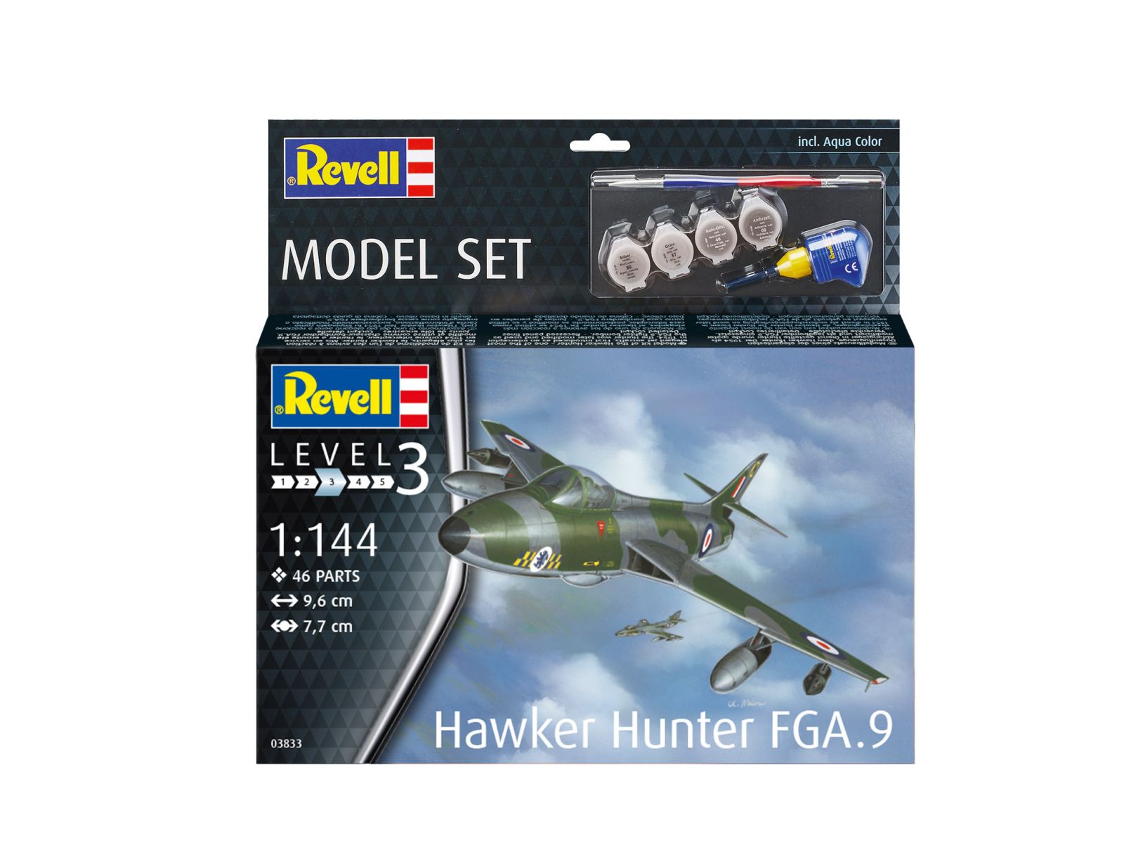 Revell 63833 - Model Set Hawker Hunter FGA.9