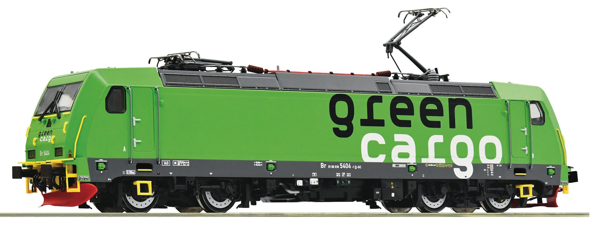 Roco 73179 - E-Lok BR 5404, GREEN-Cargo, Ep.VI, DC-Sound