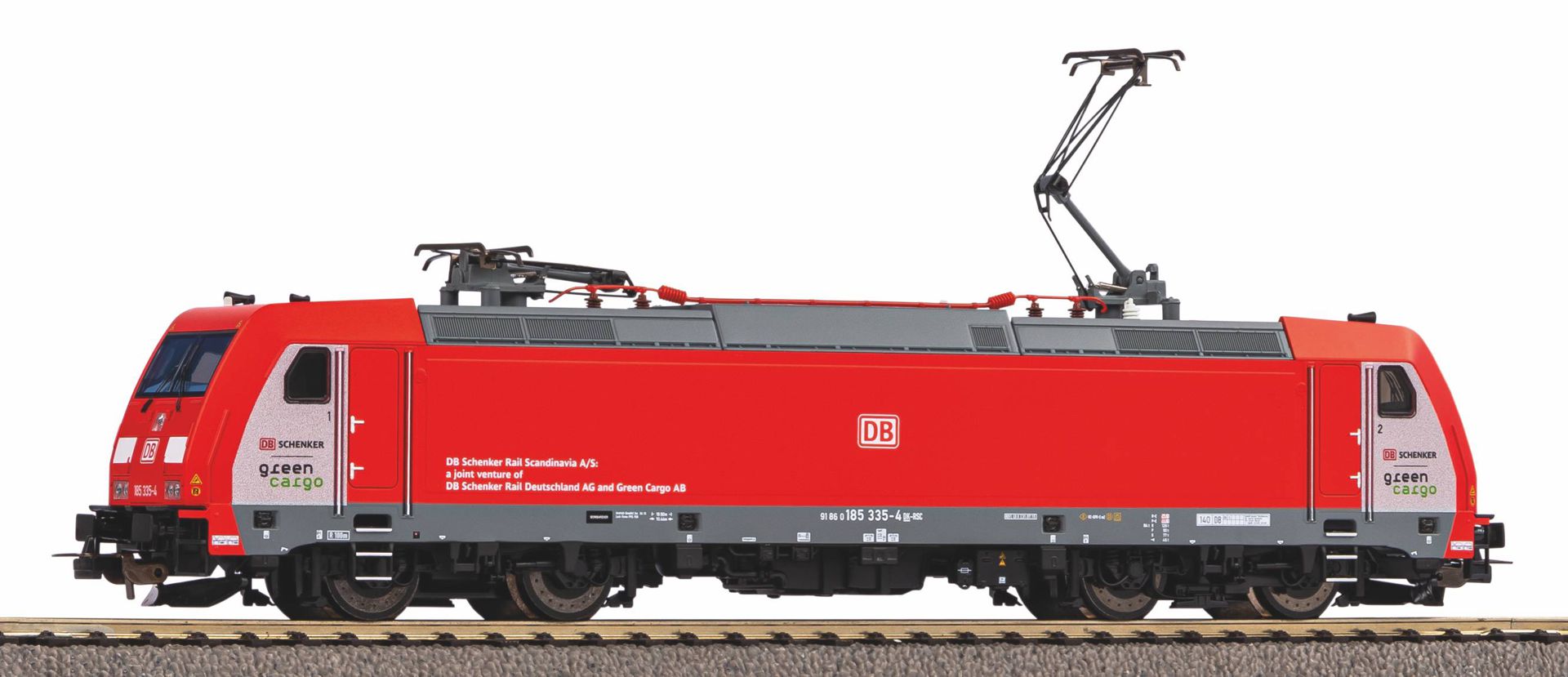Piko 59067 - E-Lok BR 185.2, DBAG, Ep.VI 'Green Cargo'
