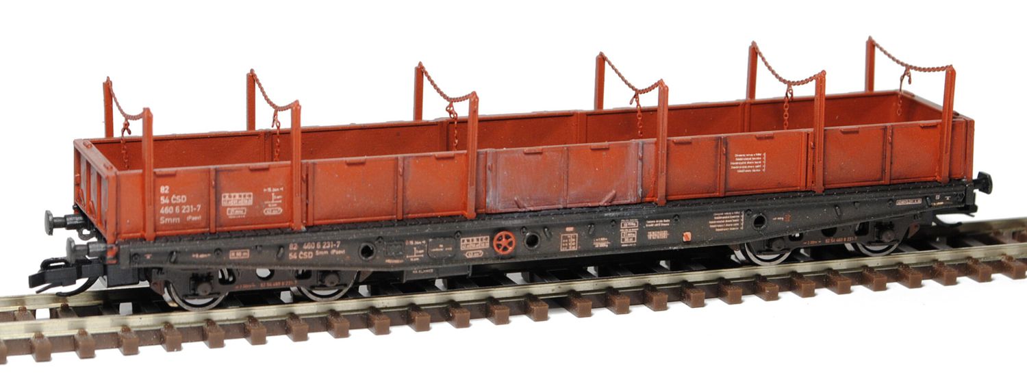 sdv-model 12122 - Offener Güterwagen Smm/Paov 10, CSD, Ep.III-IV, Bausatz