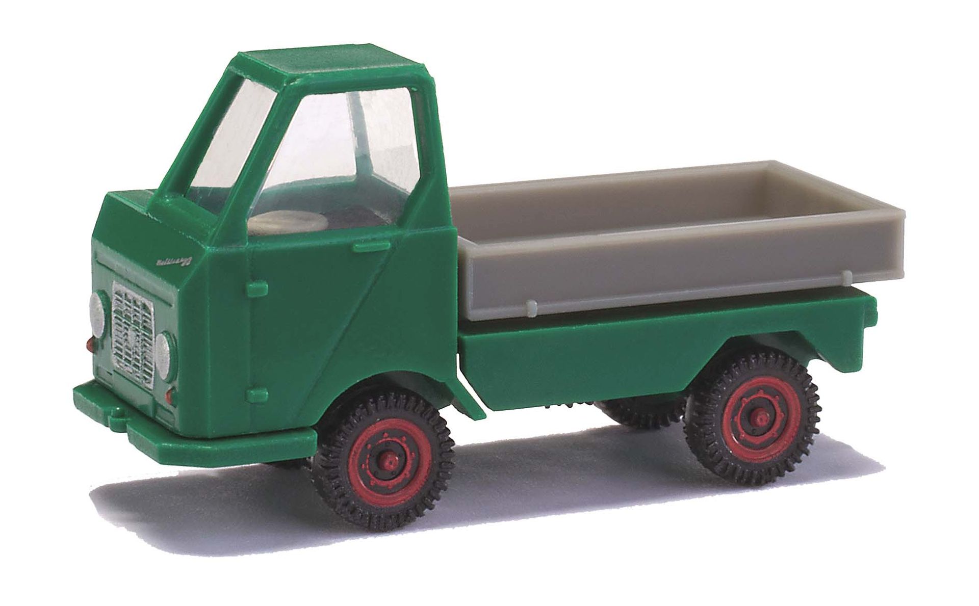 Busch 211014403 - Mulitcar M22 mit Kipper-Pritsche grün, 1964