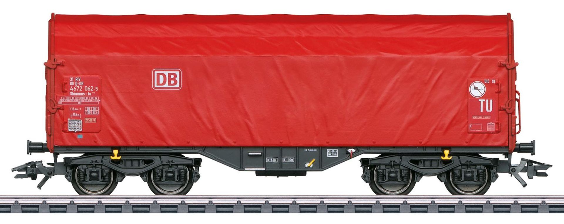 Märklin 47226 - Schiebeplanenwagen Shimmns, DBAG, Ep.VI