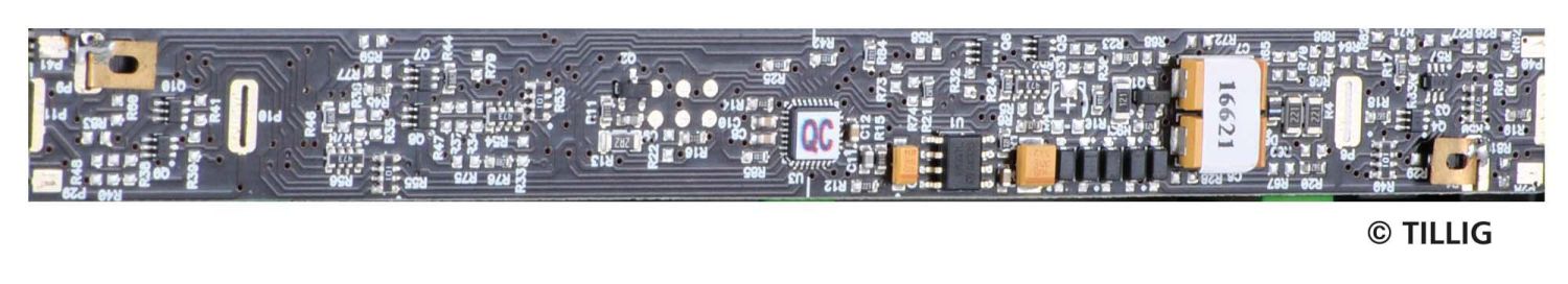 Tillig 08905 - LED-Innenbeleuchtung analog / digital, Bausatz für Wagen BC4i-31 / C4i-33