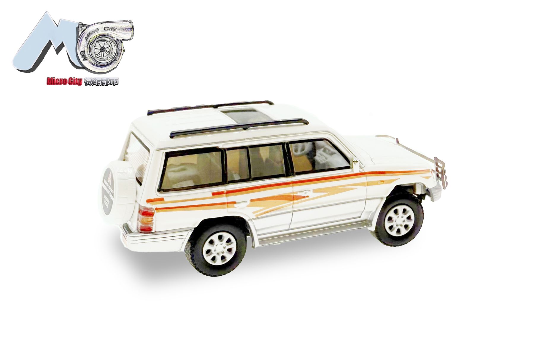 Herpa 87MC000043 - MicroCity: Mitsubishi Pajero, weiß Herpa 87MC000043 - MicroCity: Mitsubishi Pajero, weiß