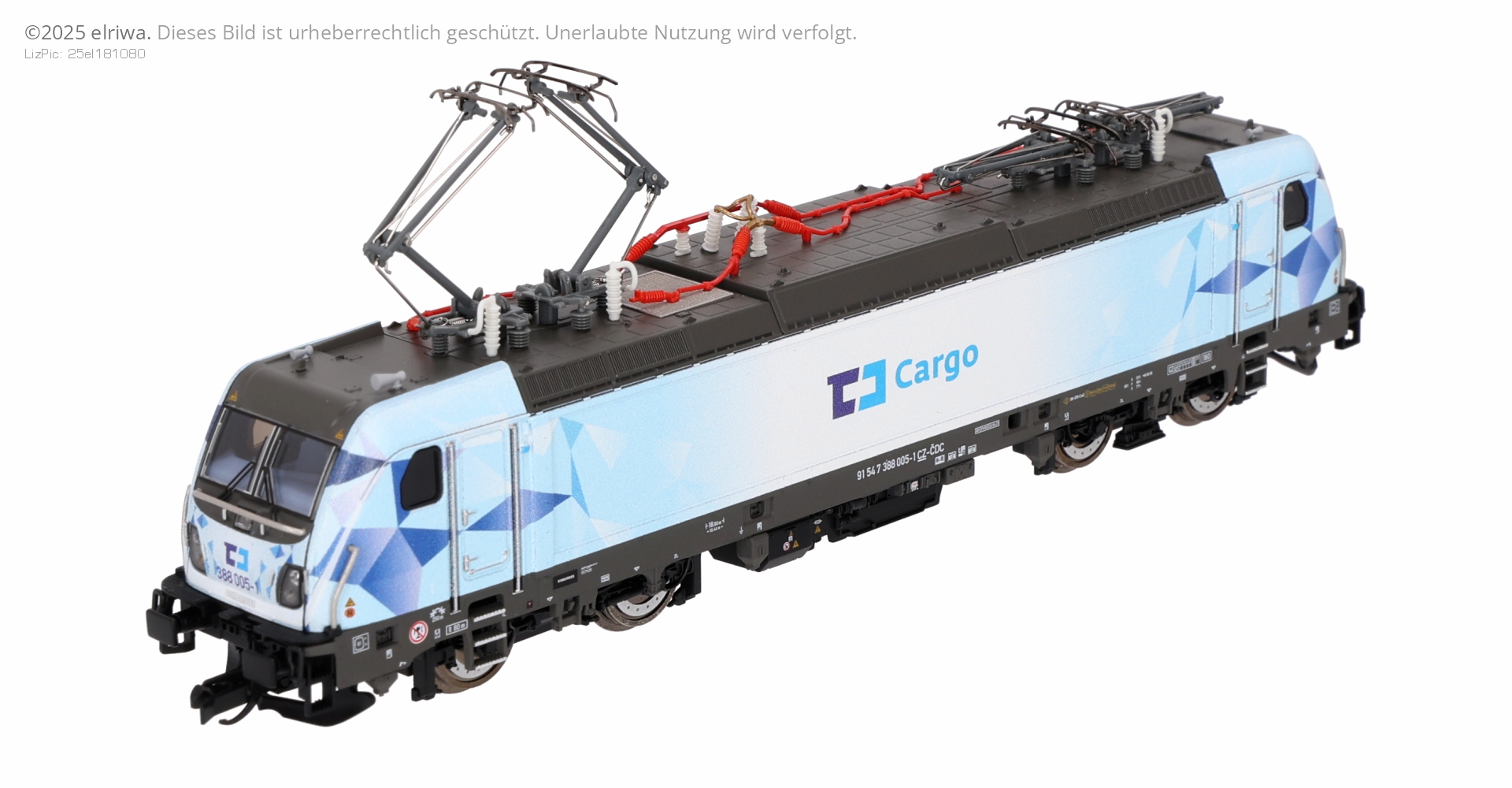 Piko 47459-A24 - E-Lok Rh 388, CD-Cargo, Ep.VI, DC-Sound