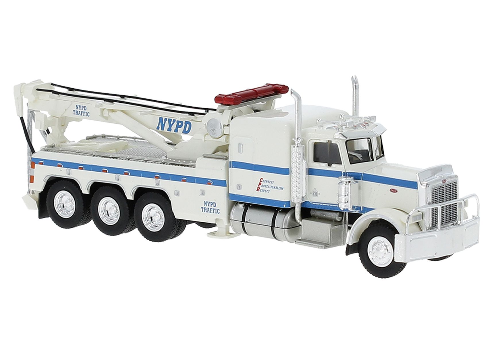 Brekina 86276 - Peterbilt 359 Abschlepper der NYPD