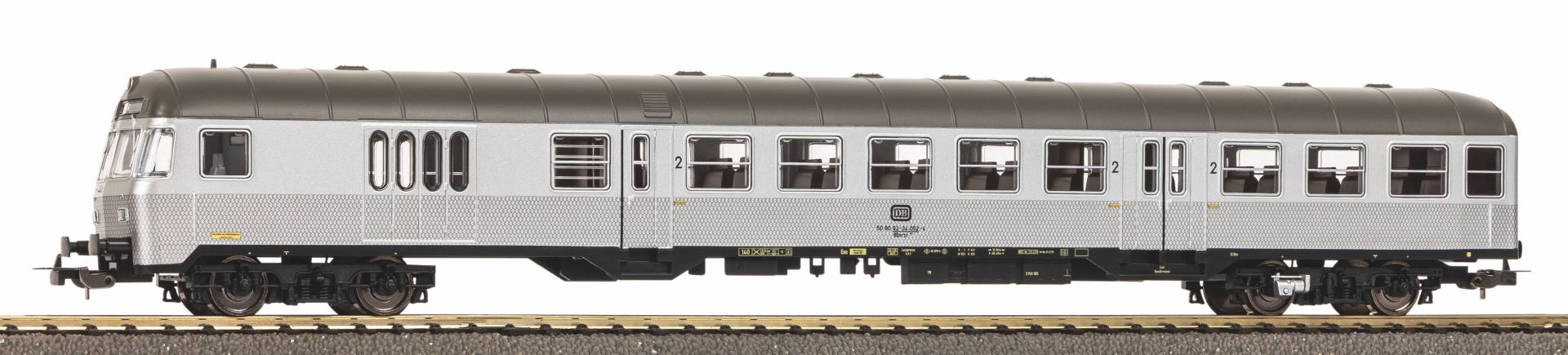 Piko 23602 - Steuerwagen 'Silberling' Karlsruher Kopf, DB, Ep.IV