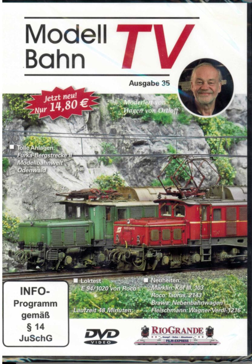VGB 7535 - DVD - Modellbahn TV - Ausgabe 35