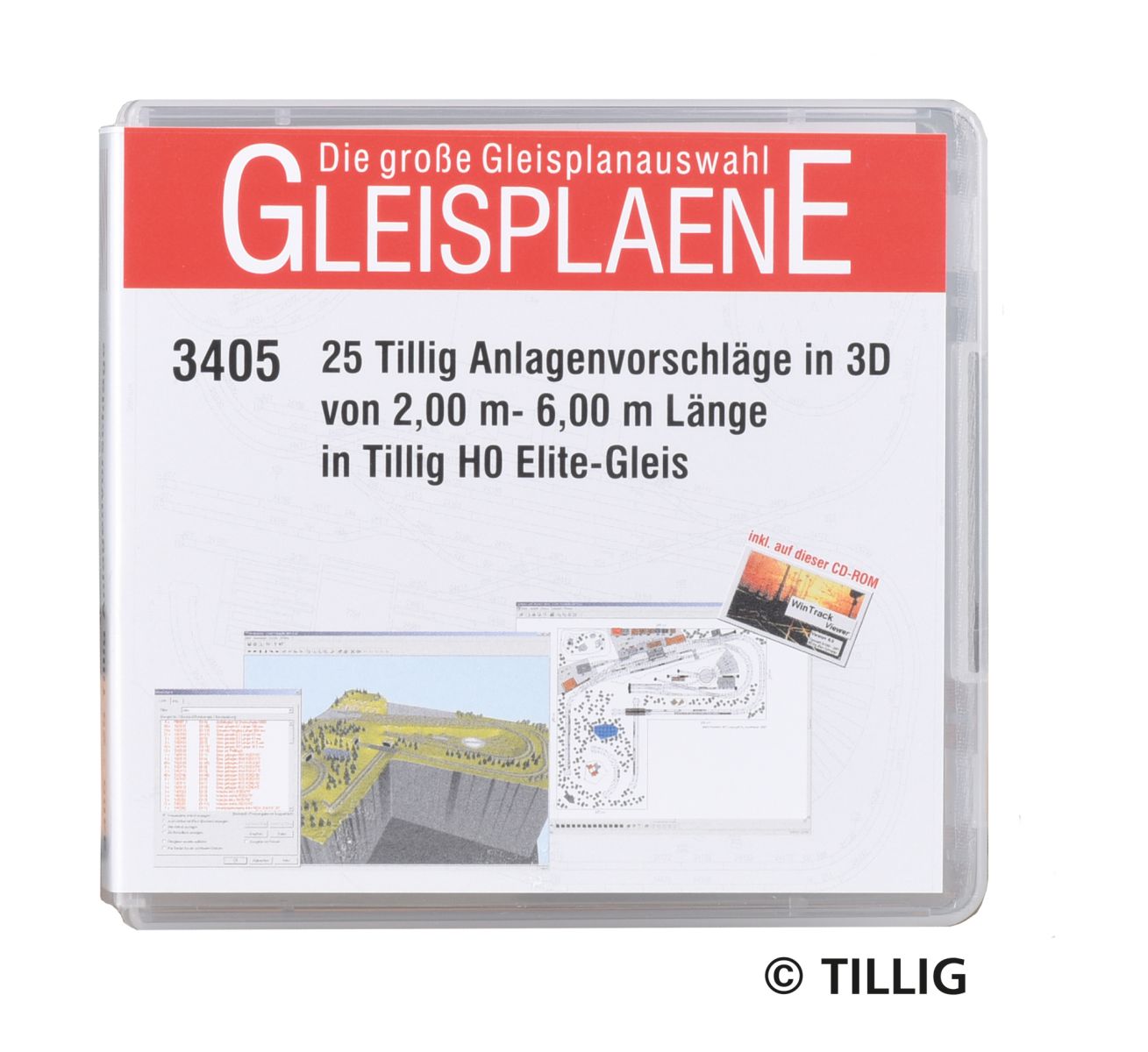 Tillig 09544 - H0-Elite Gleispläne, USB-Stick