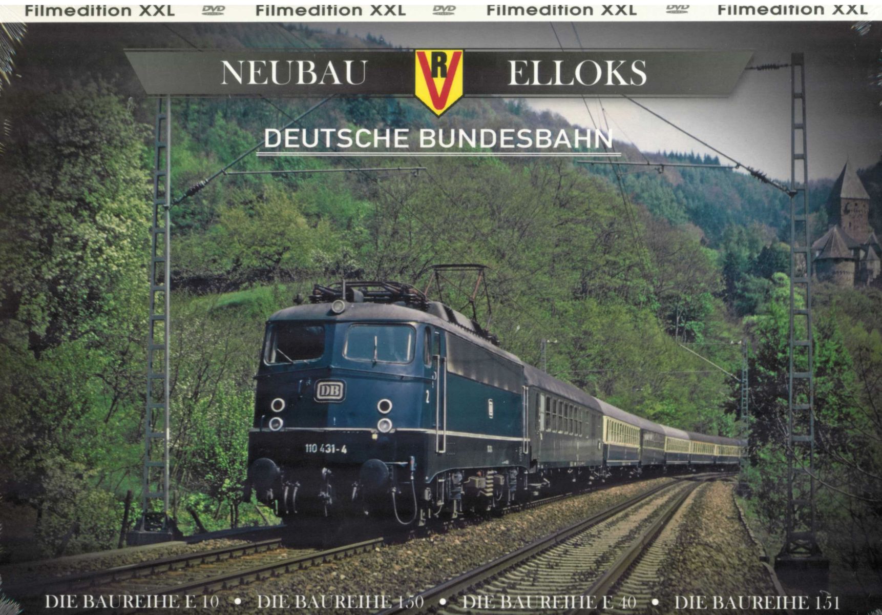 VGB 5106 - DVD - Neubau E-Loks der DB - Sonderedition mit 4 DVDs
