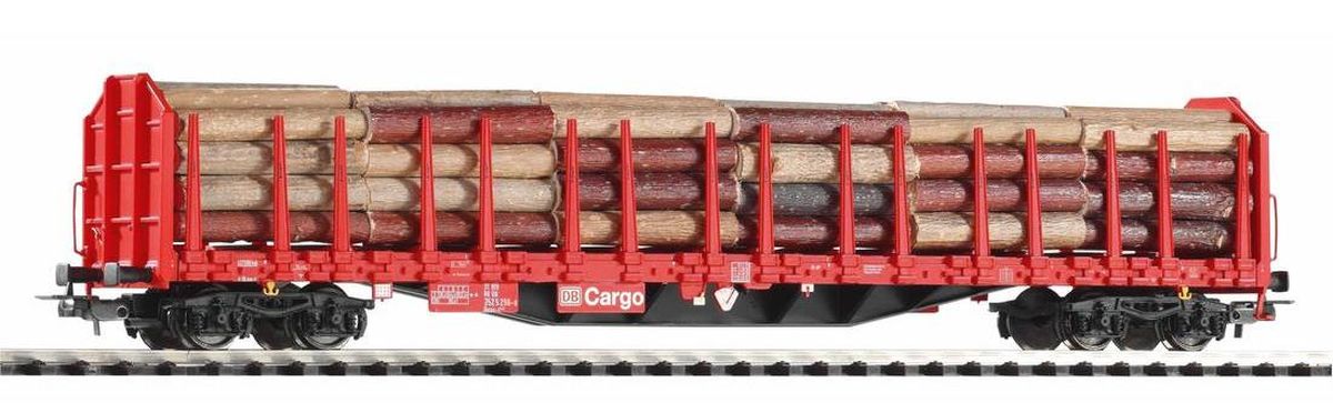 Piko 54339 - Holztransportwagen Roos-t642, DBAG, Ep.V, mit Holzladung Piko 54339 - Holztransportwagen Roos-t642, DBAG, Ep.V, mit Holzladung