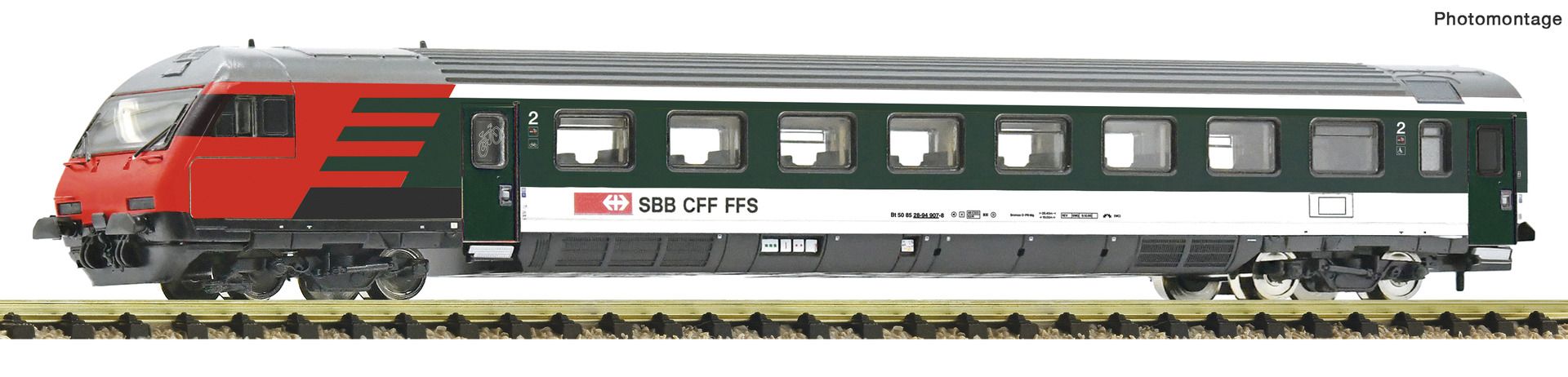 Fleischmann 6260059 - Steuerwagen 2. Klasse für EW-IV-Pendelzüge, SBB, Ep.V Fleischmann 6260059 - Steuerwagen 2. Klasse für EW-IV-Pendelzüge, SBB, Ep.V