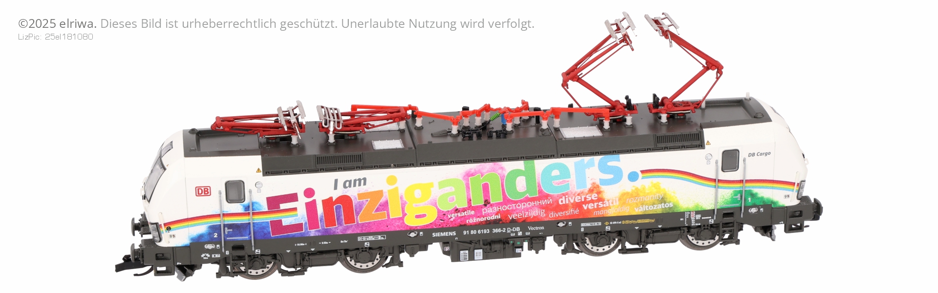 Tillig 04838 - E-Lok 193 366-2, DBAG, Ep.VI 'I am Einziganders'