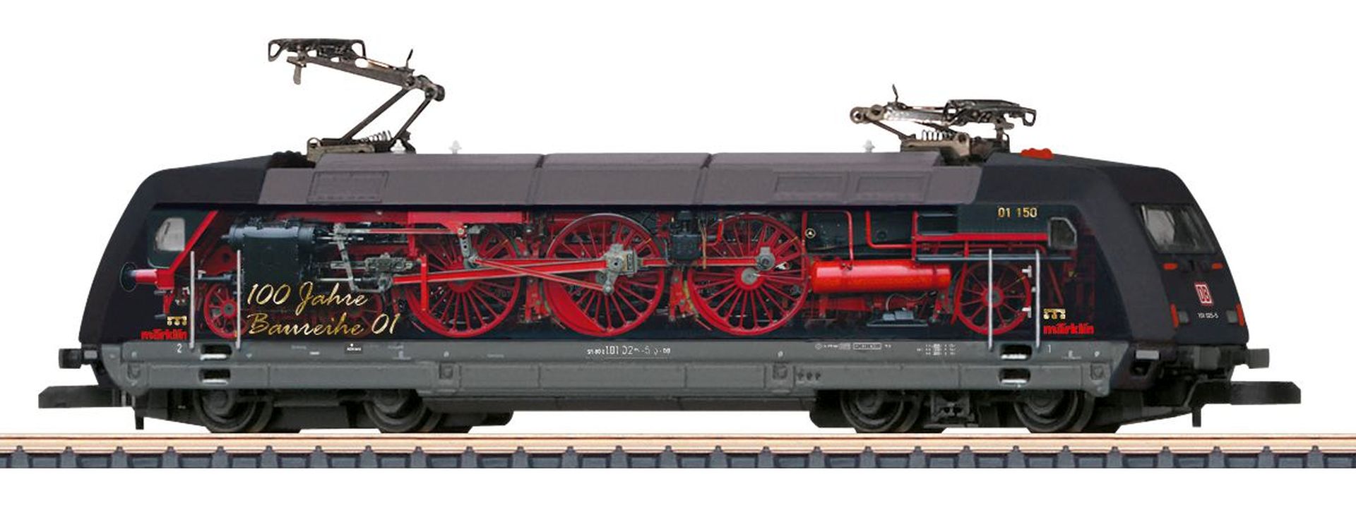 Märklin 88668 - E-Lok BR 101 '100 Jahre BR 01', DBAG, Ep.VI