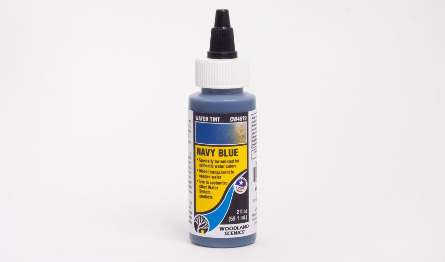 Woodland WCW4519 - Wasserfärbung dunkelblau, 59ml