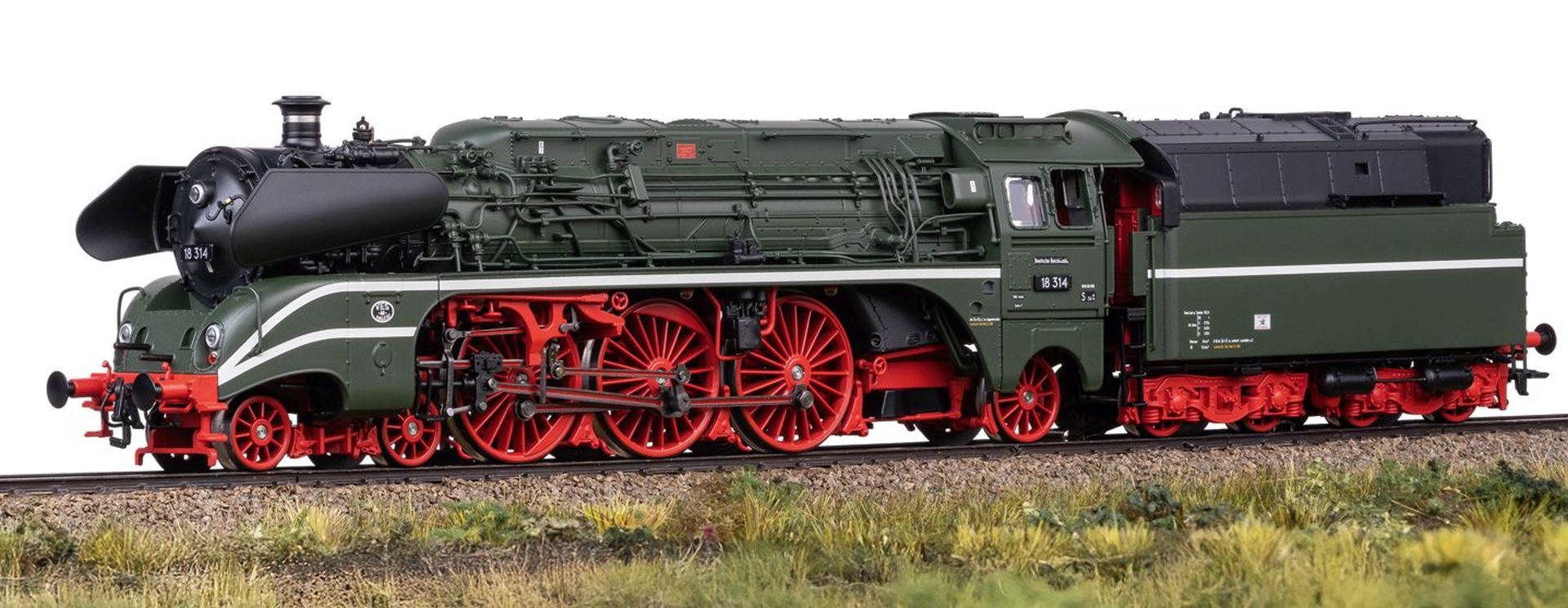 Märklin 39029 - Dampflok 18.3, 18 314 mit Ölfeuerung, DR, Ep.III, MFX+-Sound