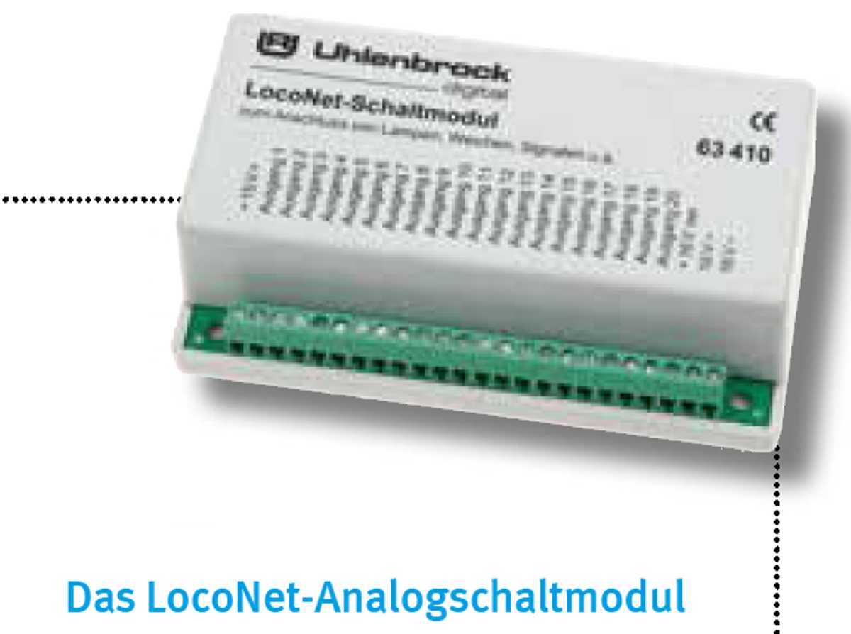 Uhlenbrock 63420 - LocoNet-Analogschaltmodul
