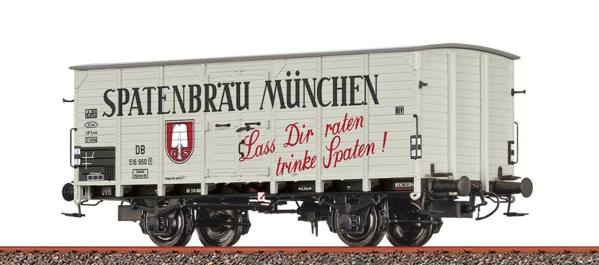 Brawa Er Set Gedeckte G Terwagen G Biermarken Db Ep Iii