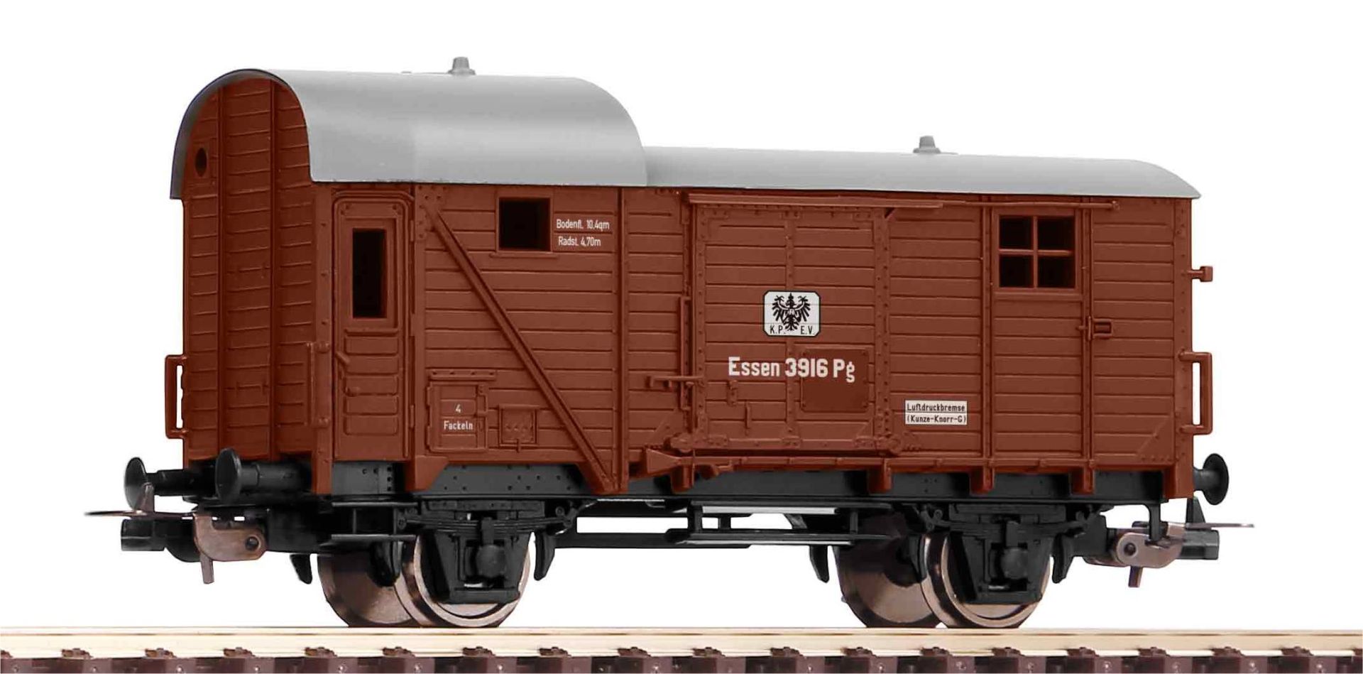 Piko 54329 - Güterzugbegleitwagen Pwg14, KPEV, Ep.I