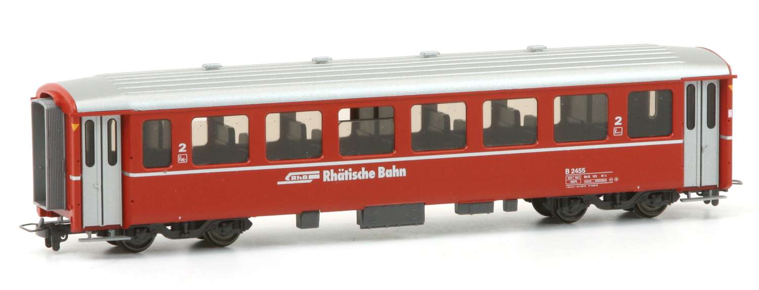 Bemo 3255135 - Personenwagen EW I B 2455, RhB, Ep.V