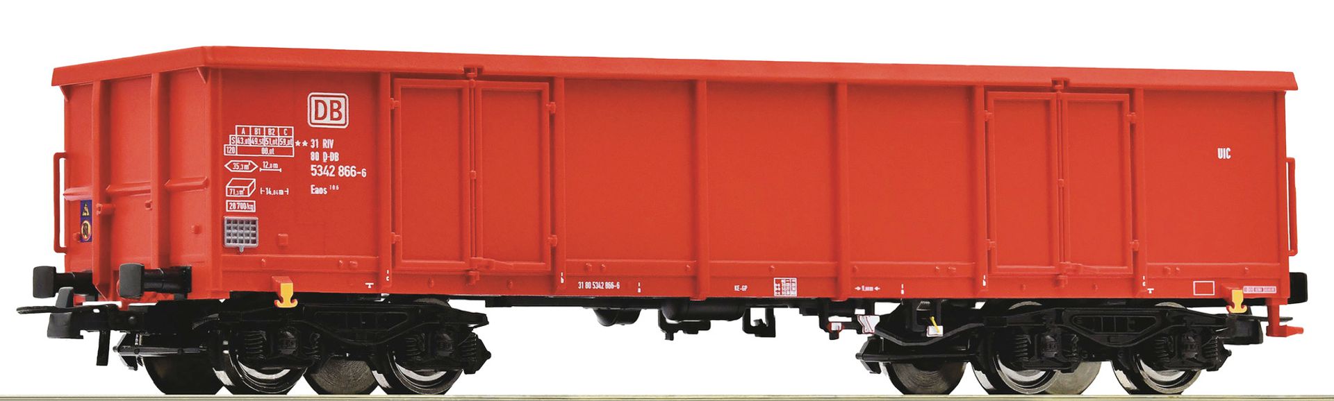 Roco 75859 - Offener Güterwagen Eaos, DBAG, Ep.V-VI, Wagen 1