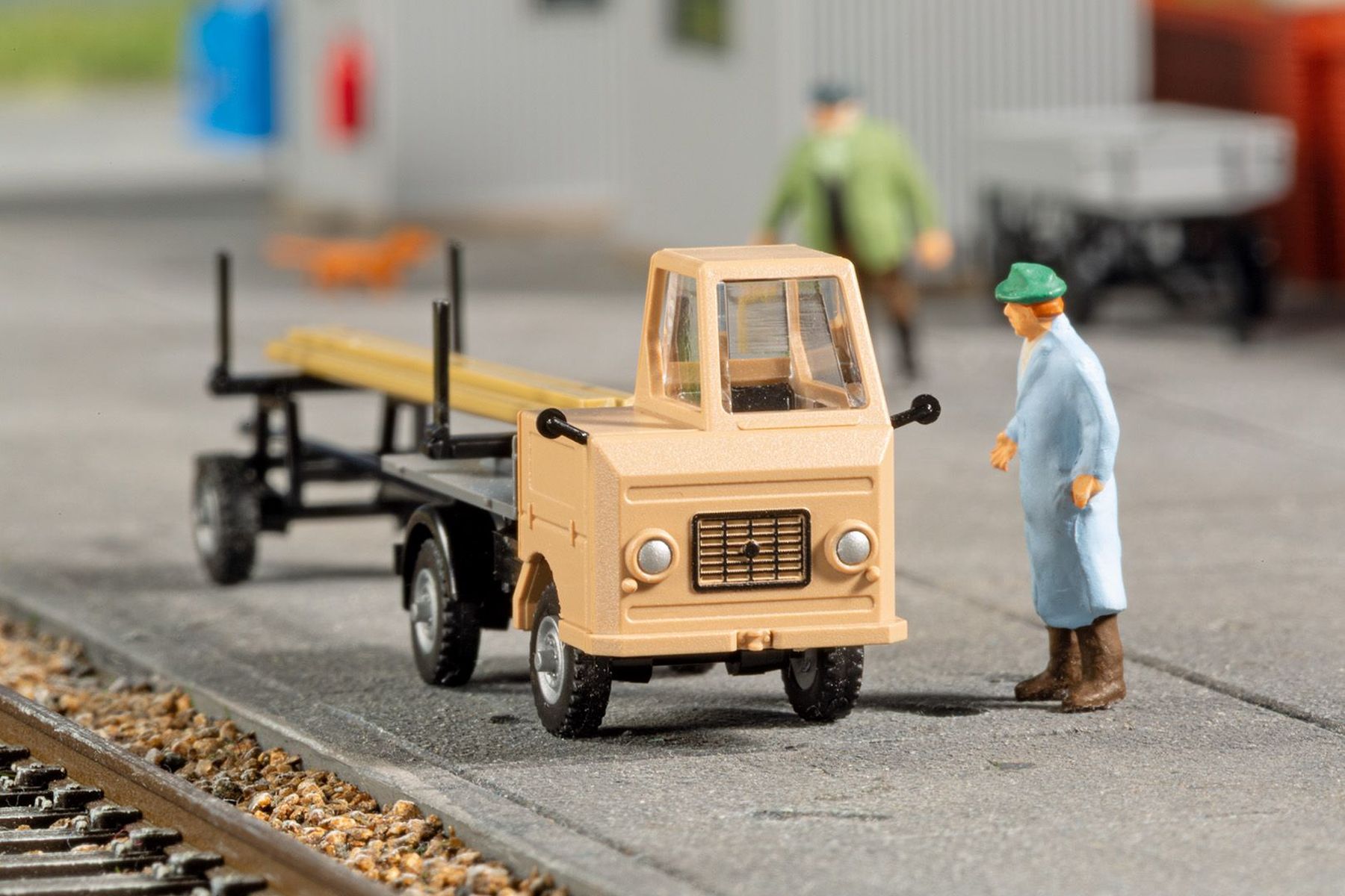 Auhagen 43694 - Multicar M22 Pritsche Langmaterialtransport, Bausatz