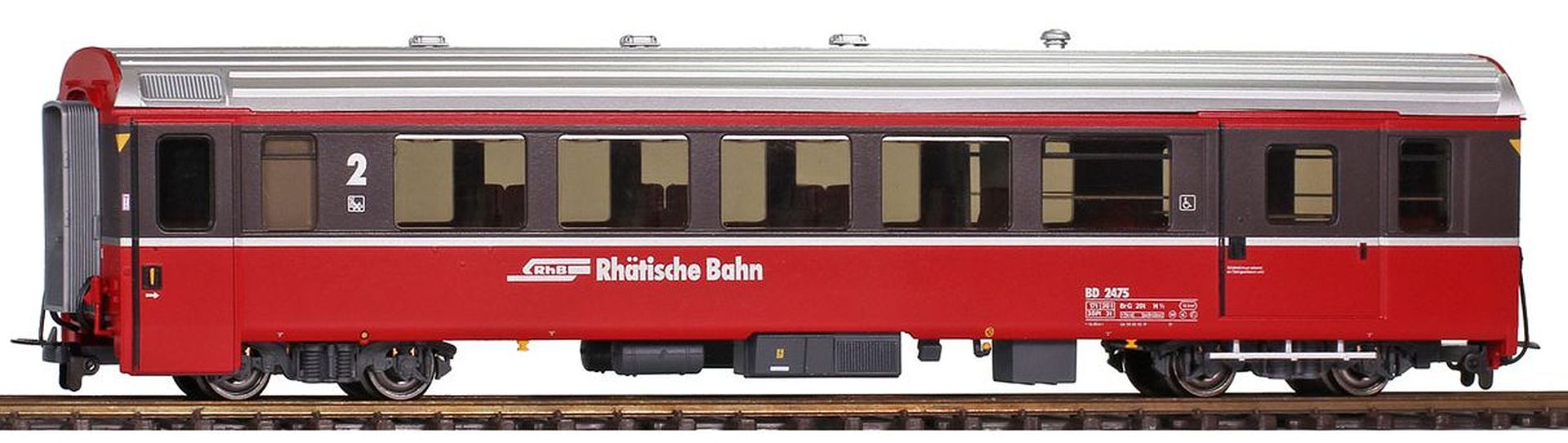 Bemo 3544100 - Personenwagen BD 2475 EW IV 'Bernina Express', RhB, Ep.V, AC