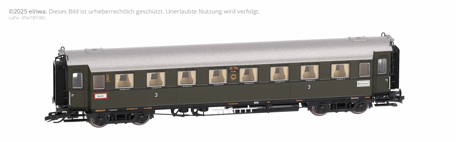 Saxonia 120177 - 2er Set Personenwagen C4üSa07, DRG, Ep.II Saxonia 120177 - 2er Set Personenwagen C4üSa07, DRG, Ep.II