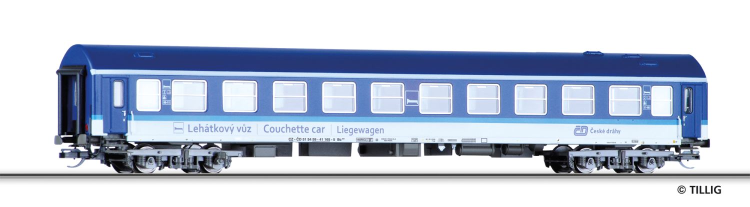Tillig 16693 - Liegewagen Y/B 70 2. Klasse, CD, Ep.VI